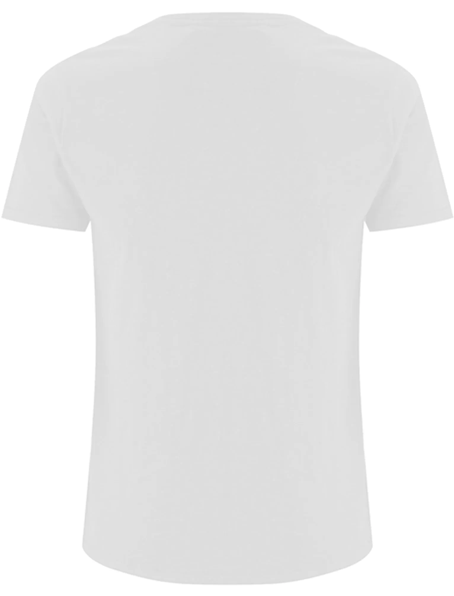 Mens Cody Slub Granddad Style T-Shirt in White