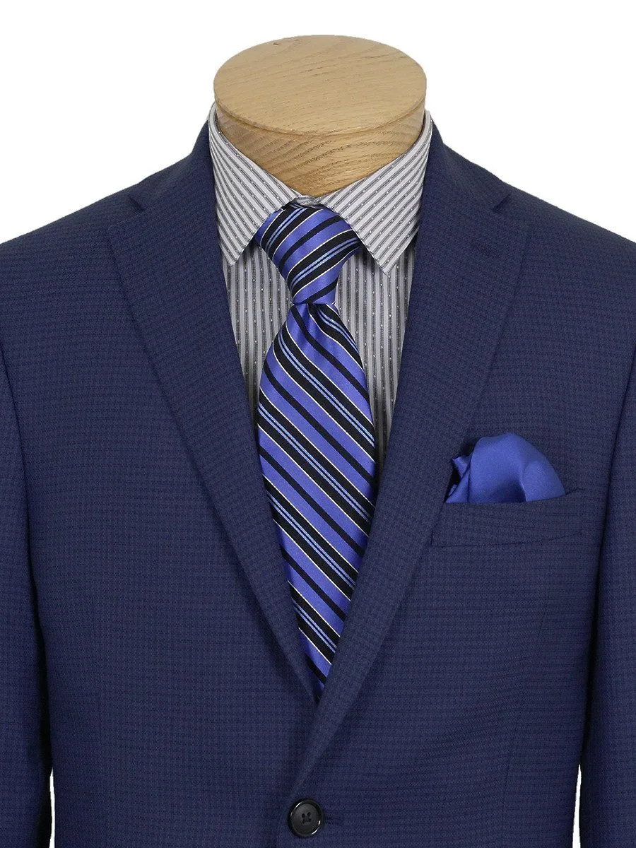 Micheal Kors 21655 Boy's Sport Coat - Plaid - Navy