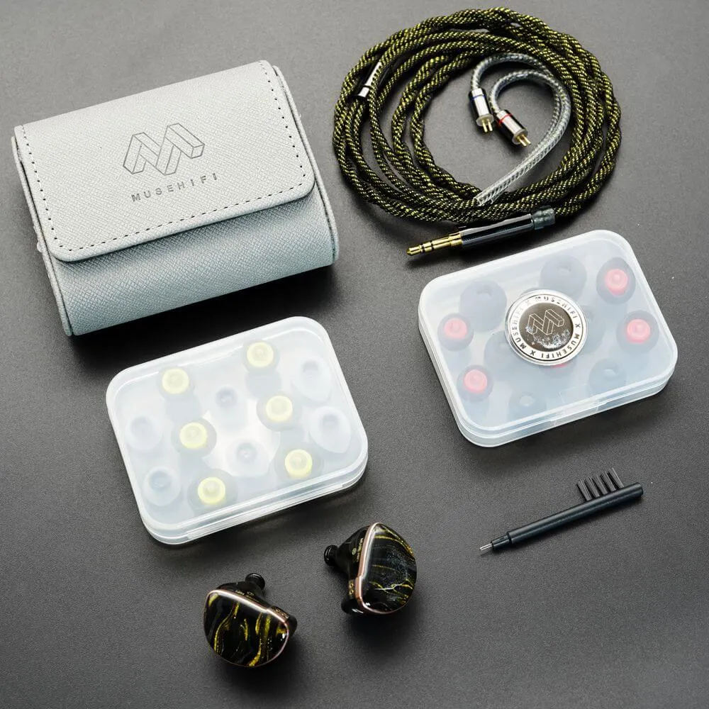 MUSE HiFi Power Planar Magnetic Driver In-ear Earphones