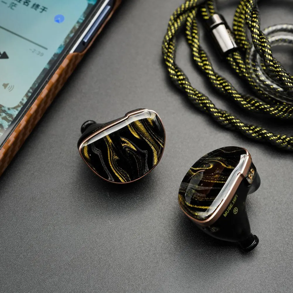 MUSE HiFi Power Planar Magnetic Driver In-ear Earphones