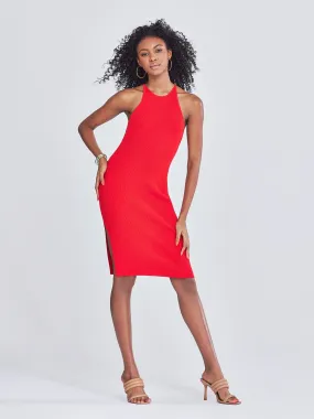 Nala Halterneck Sweater Dress