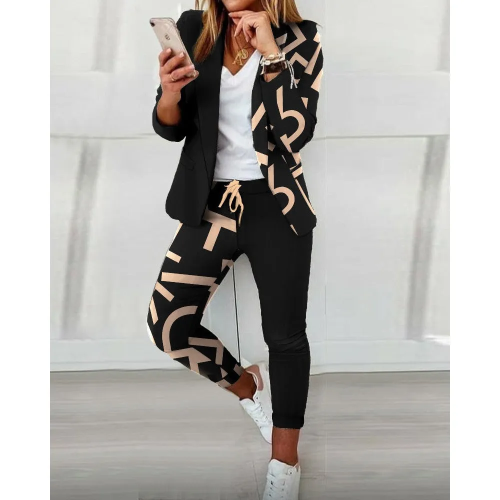 New Casual Fashion Suit  Women