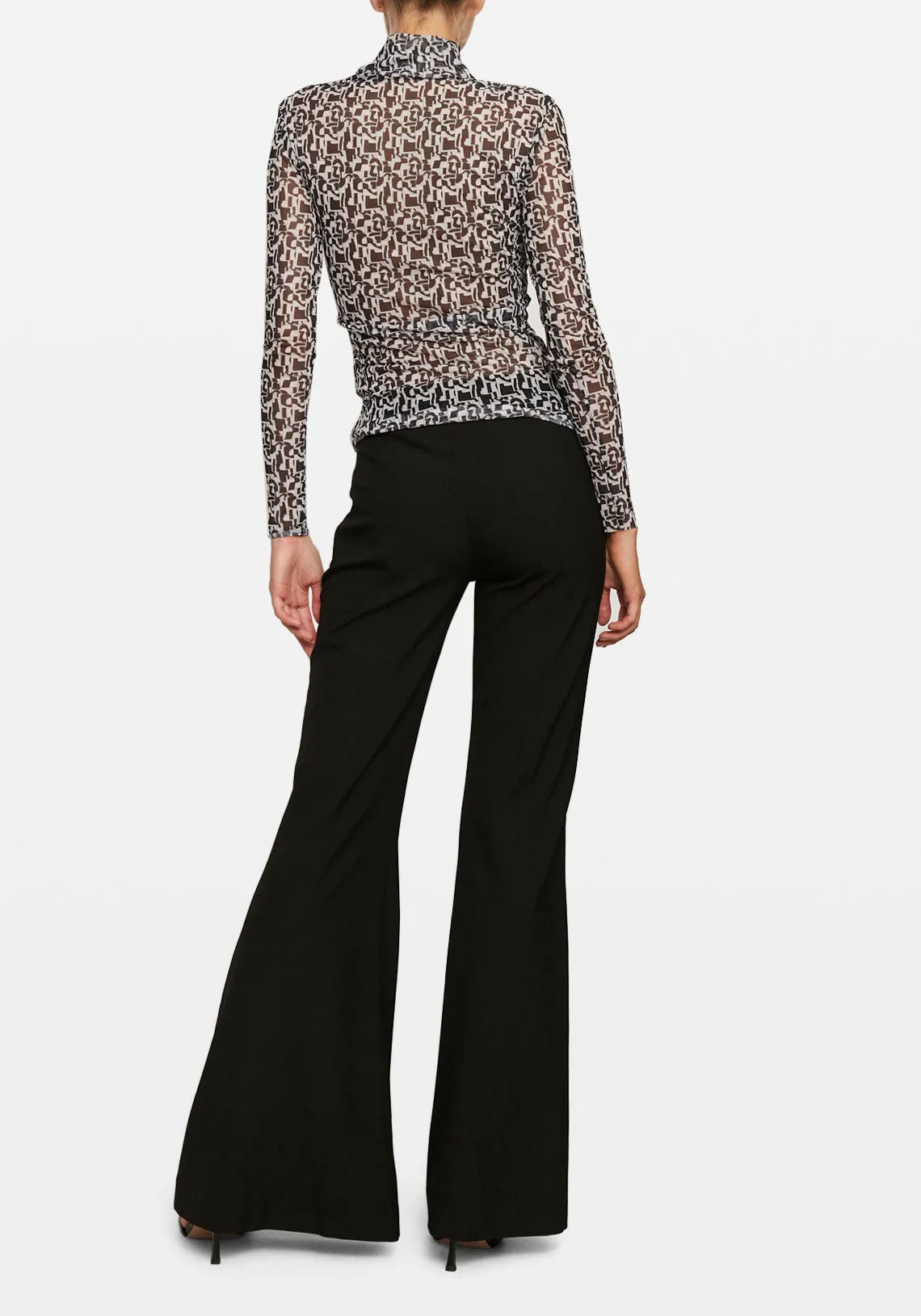 Nicole Pant Black Structure
