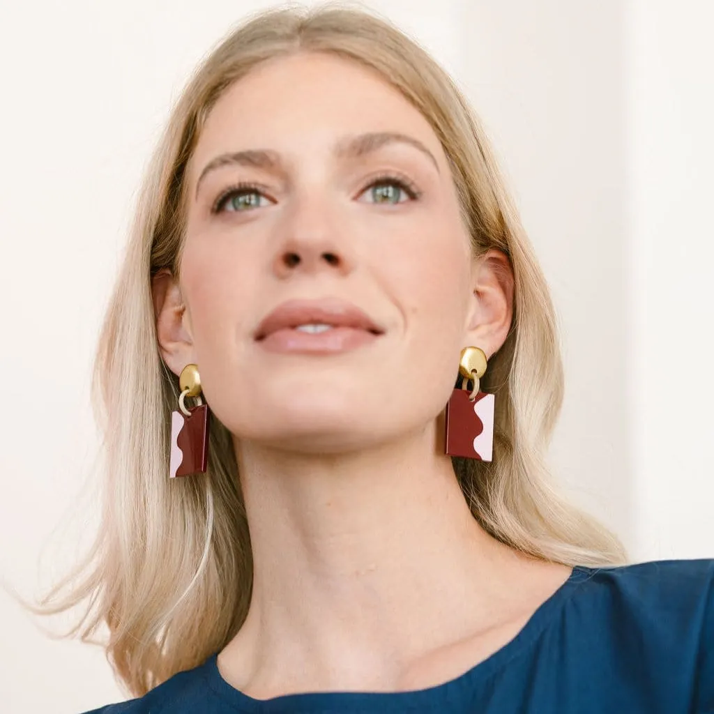 Nicvatole Block Earrings
