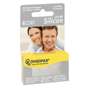 OHROPAX Silicon Clear earplugs