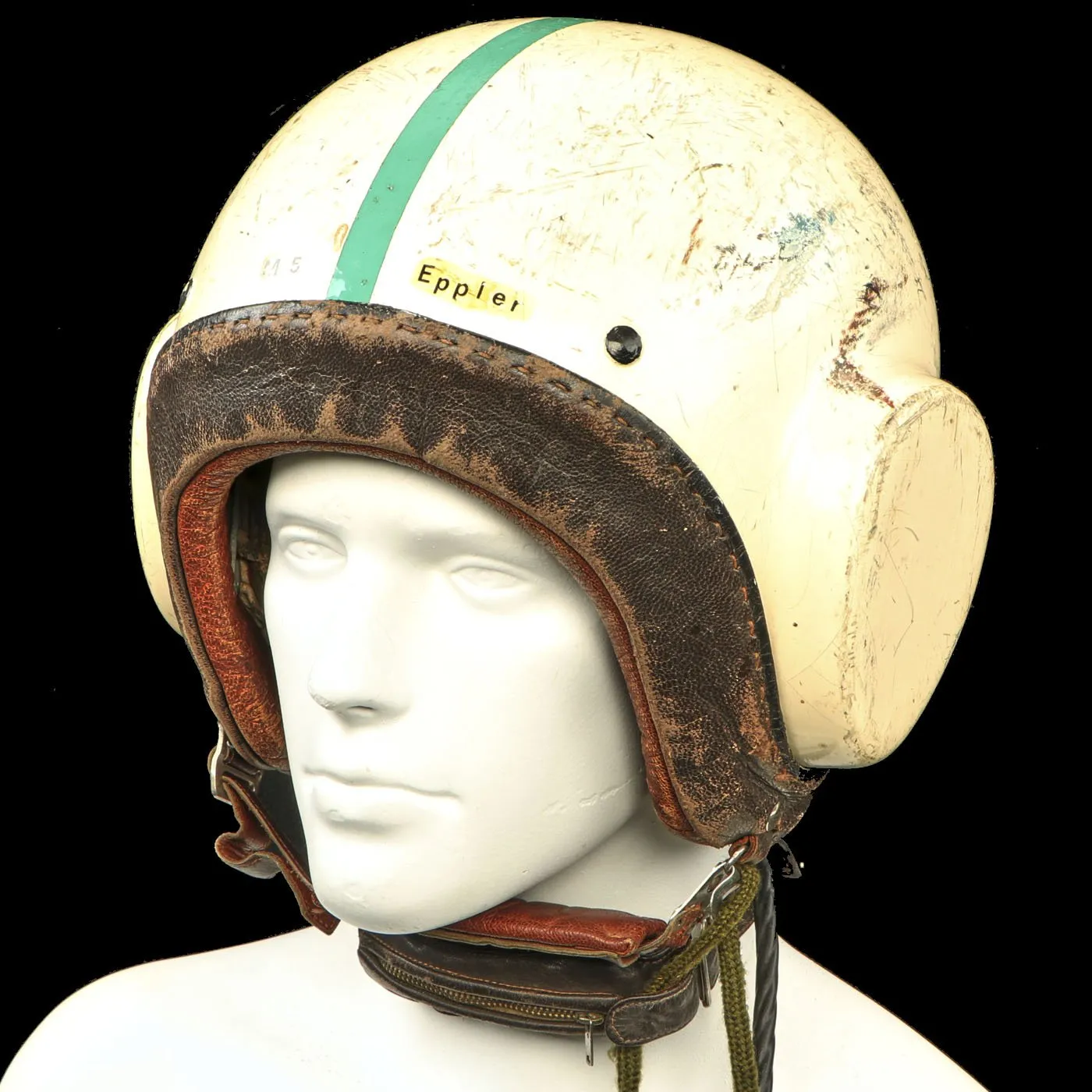Original Cold War East German Flight Helmet