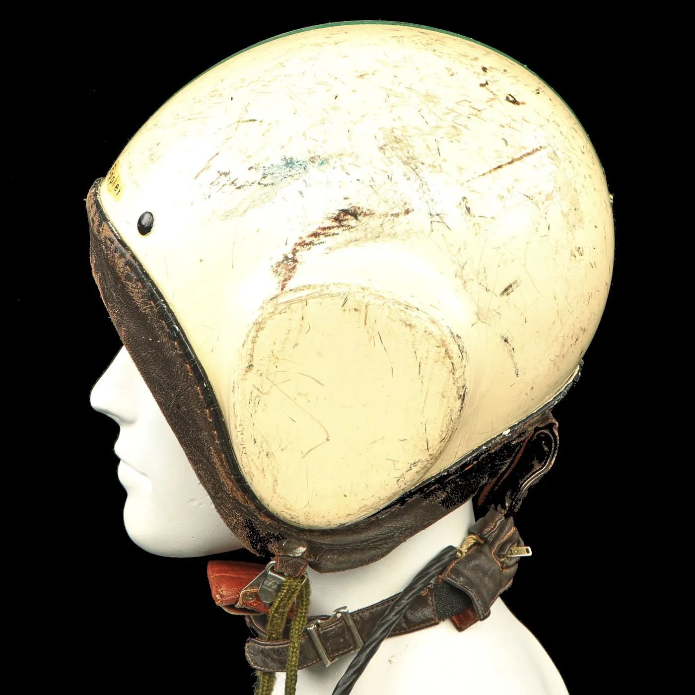 Original Cold War East German Flight Helmet