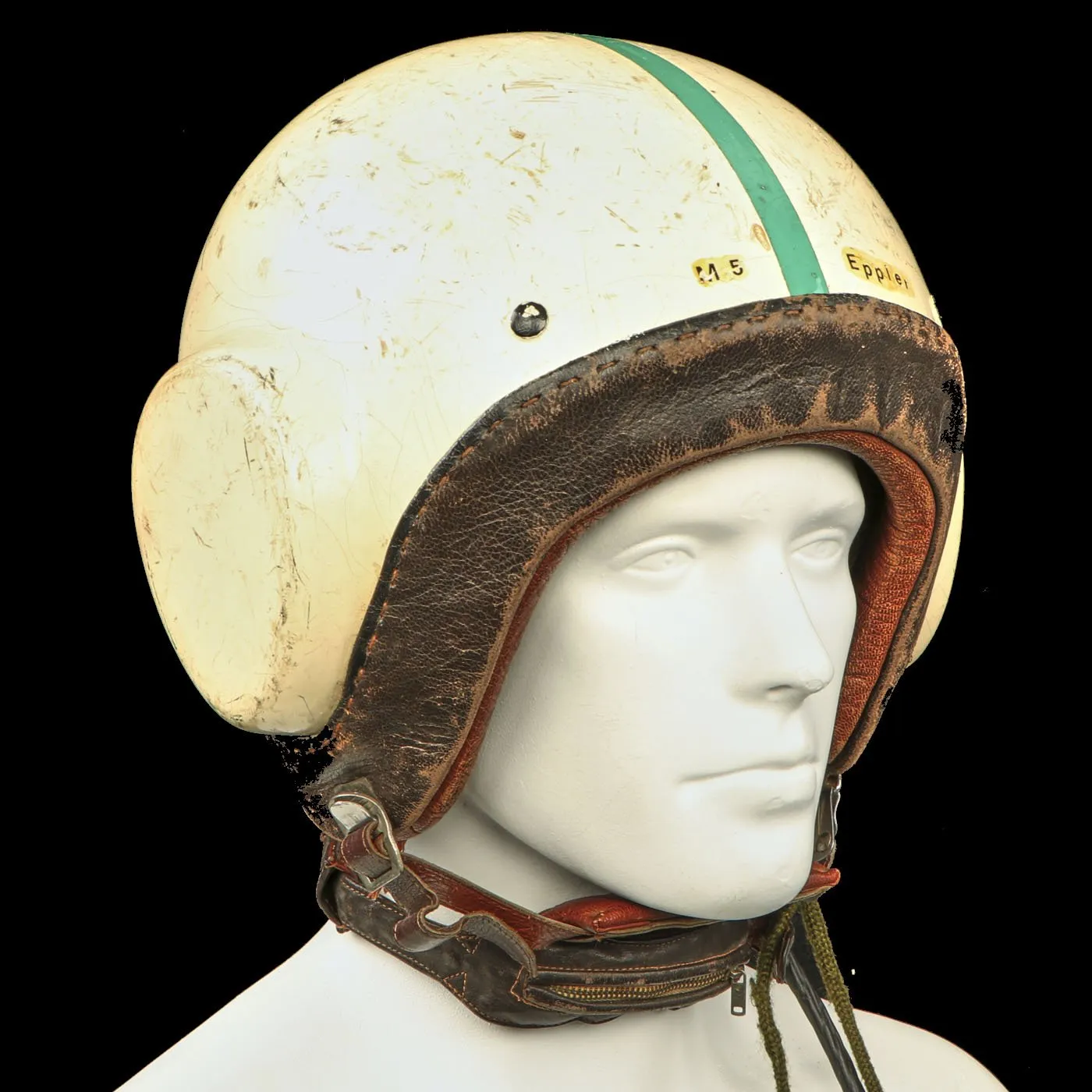 Original Cold War East German Flight Helmet