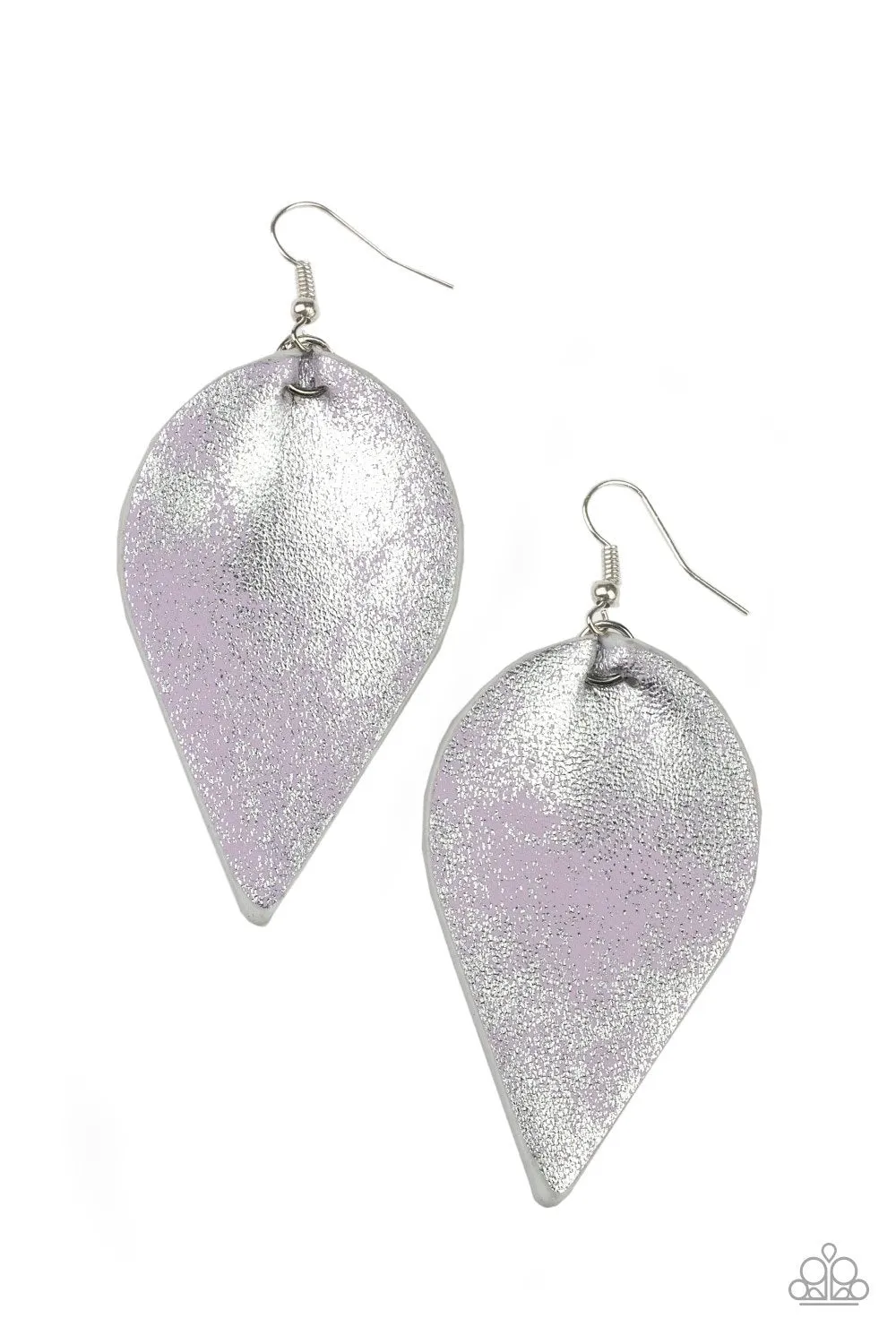 Paparazzi Enchanted Shimmer Earrings Purple