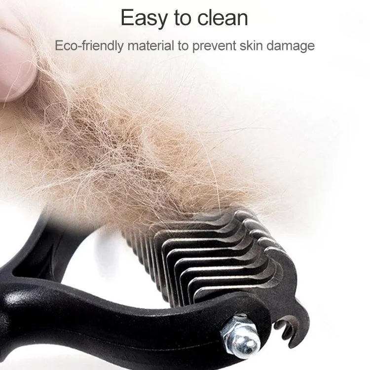 Pet Shedding Control Brush - Essential Grooming Tool for Dogs and Cats