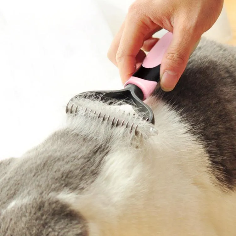 Pet Shedding Control Brush - Essential Grooming Tool for Dogs and Cats