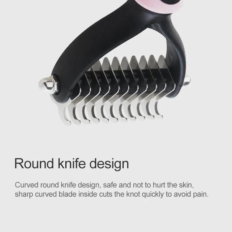 Pet Shedding Control Brush - Essential Grooming Tool for Dogs and Cats