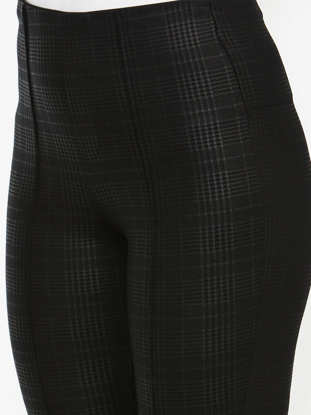 PINGPONG CHECK PRINT PONTE PANT