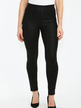 PINGPONG CHECK PRINT PONTE PANT