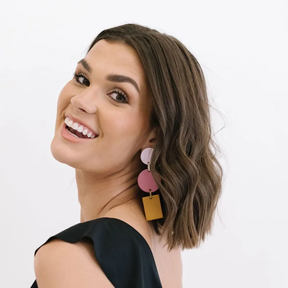Pink Harbor Earrings