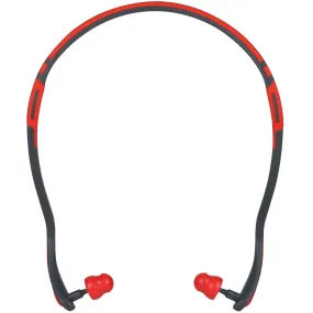 PIP 267-HPB410 Banded Ergonomic Ear Plugs - NRR 24, Red, One size fits all. Box/10