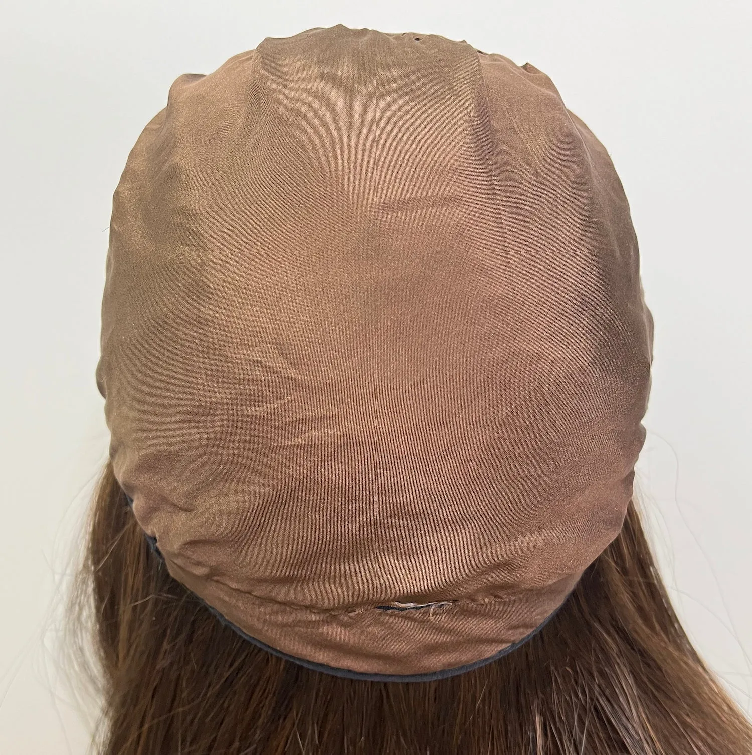 Preloved, Rene of Paris, Seville wig | Synthetic fibre | Ginger Brown 1685N | Average cap | 18" length