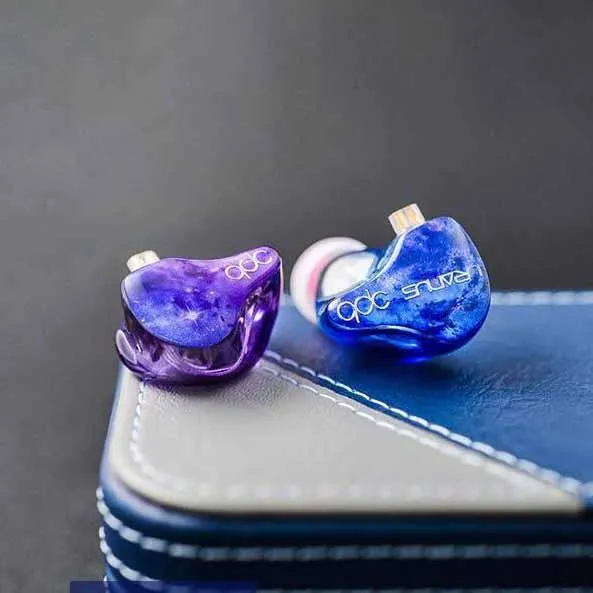 QDC Uranus Hybrid 1DD 1BA IEM In- ear Monitors Earphones