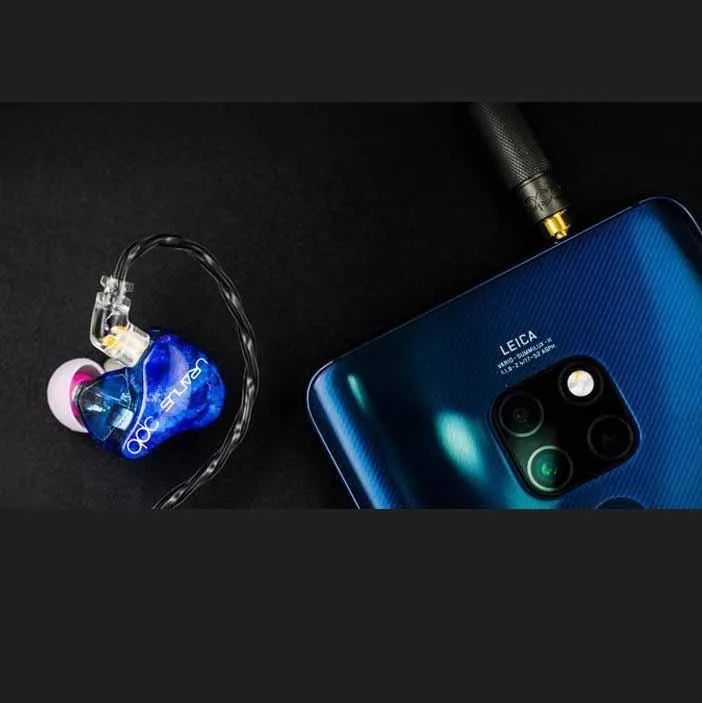 QDC Uranus Hybrid 1DD 1BA IEM In- ear Monitors Earphones