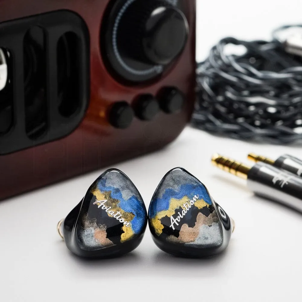 QoA Aviation 3 Knowles BA 1 DD Hybrid In-Ear Monitors