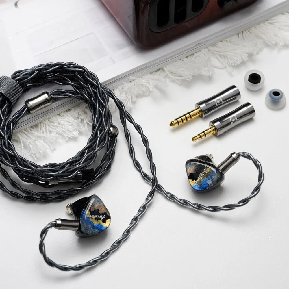 QoA Aviation 3 Knowles BA 1 DD Hybrid In-Ear Monitors