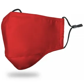 "Solid" Red Face Mask