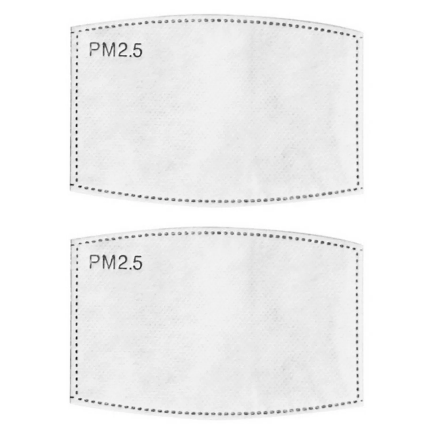 "Solid" White Face Mask