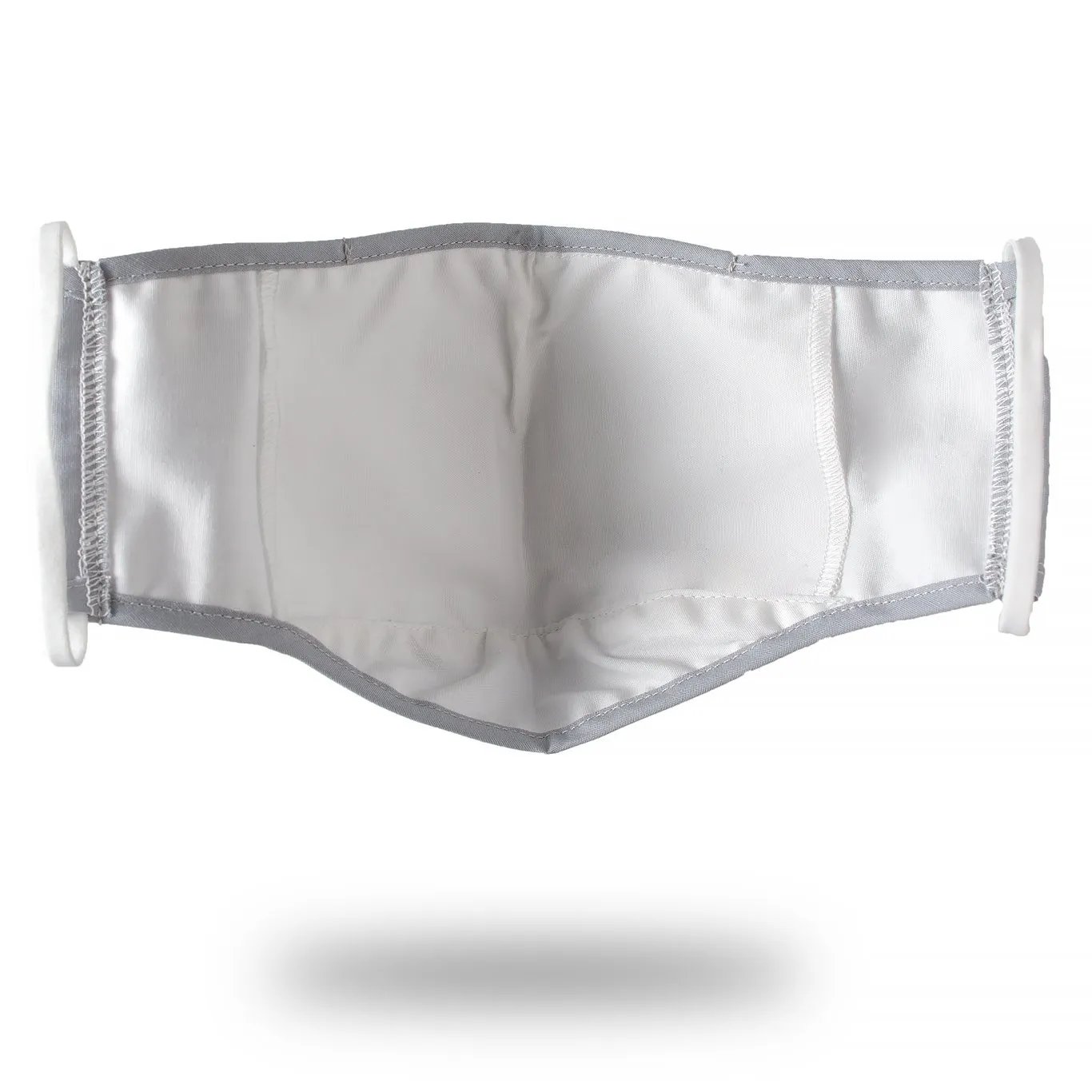 "Solid" White Face Mask