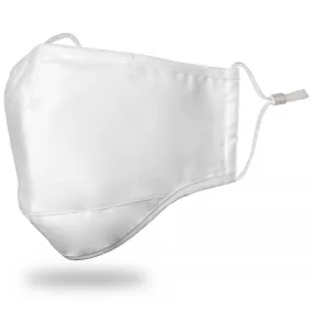 "Solid" White Face Mask
