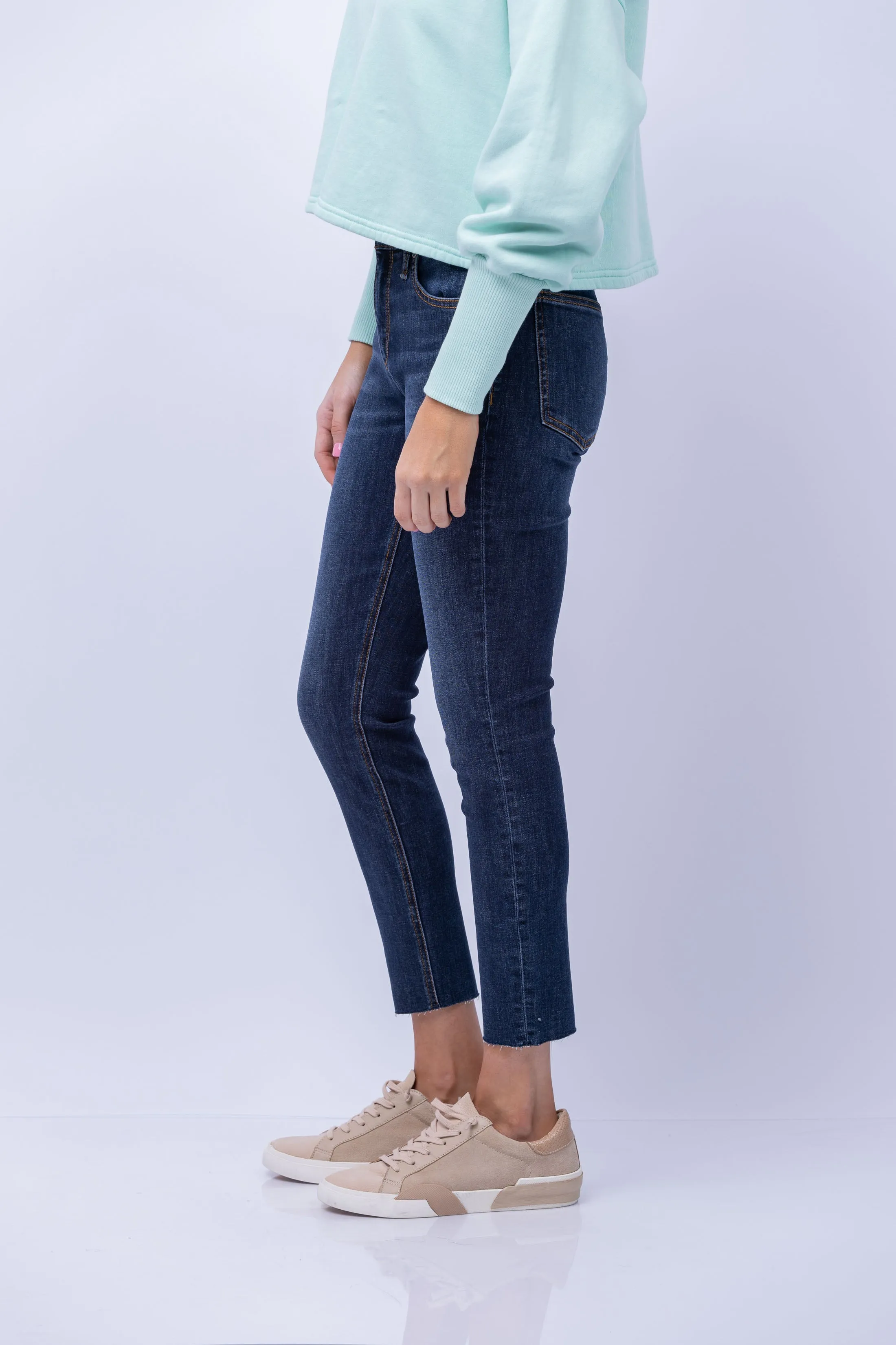 Rag & Bone Cate Midrise Skinny in Sienna Denim