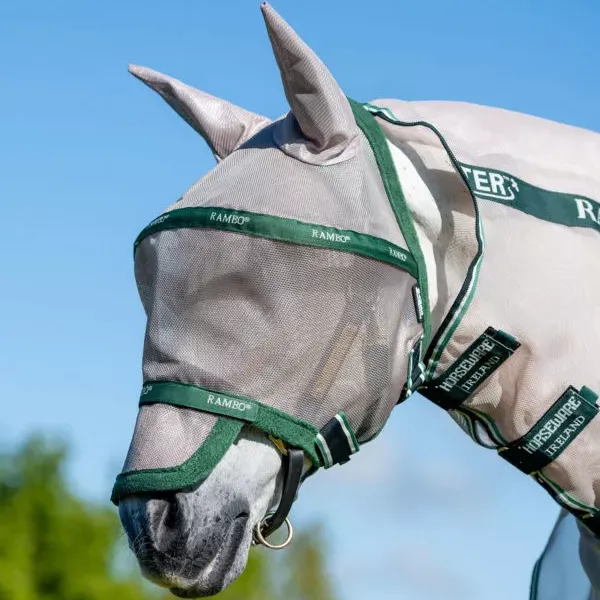 Rambo® Plus Fly Mask   FREE Custom Name Tag!
