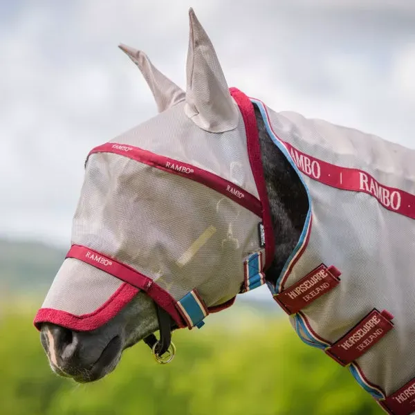 Rambo® Plus Fly Mask   FREE Custom Name Tag!
