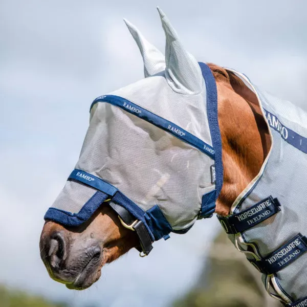 Rambo® Plus Fly Mask   FREE Custom Name Tag!