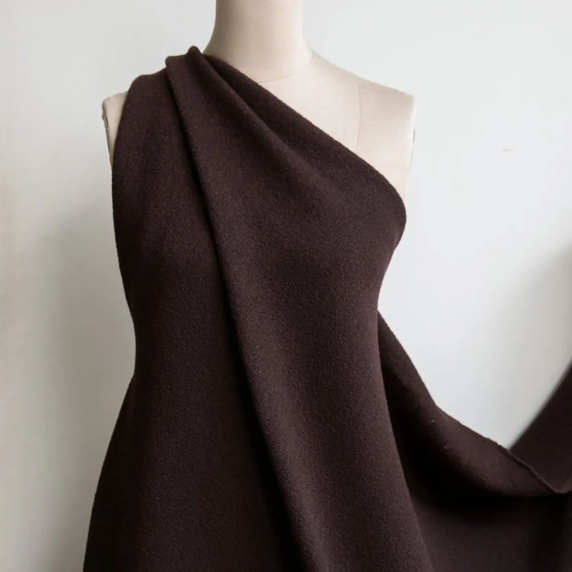 Remnant of Bollito Espresso Boiled Wool