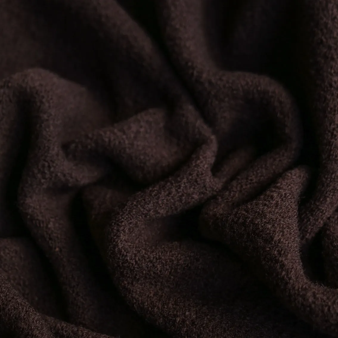 Remnant of Bollito Espresso Boiled Wool