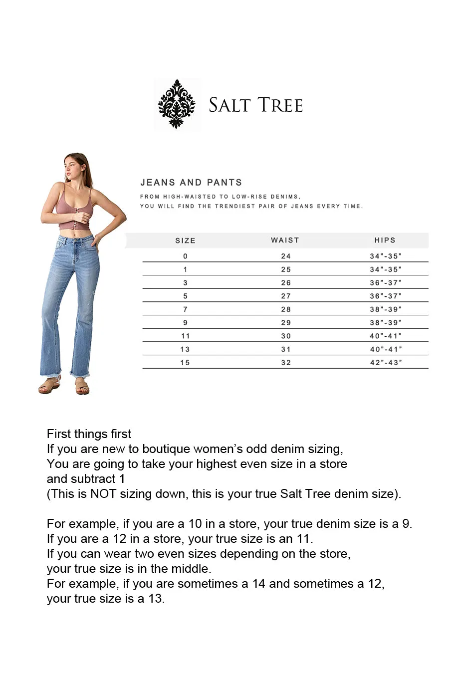 Risen Jeans - Tummy Control High Rise Crop Straight Jeans - RDP5922