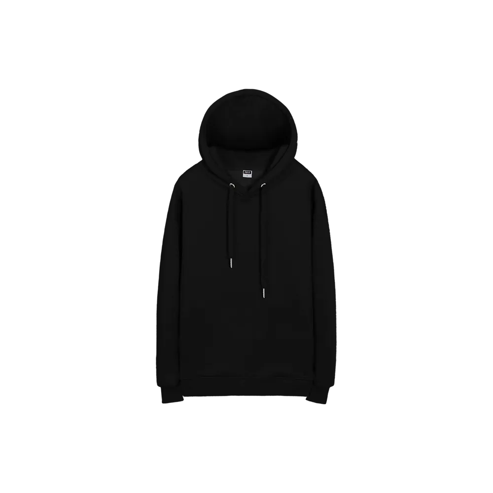 S-6XL Korean Fabric 100% Cotton Black Cat Signature Hoodie (for men and women)