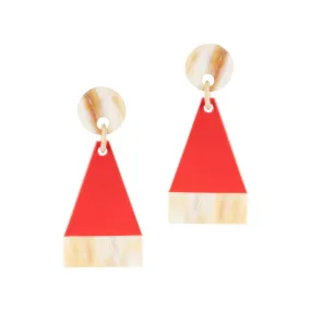Santa Dangle Earrings