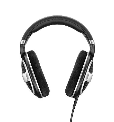 Sennheiser HD 599 Special Edition Wired, Over The Ear Audiophile Headphones with E.A.R. Technology for Wide Sound Field, Open-Back Earcups, Detachable Cable (Black) Without Mic. 2-Year Warranty.