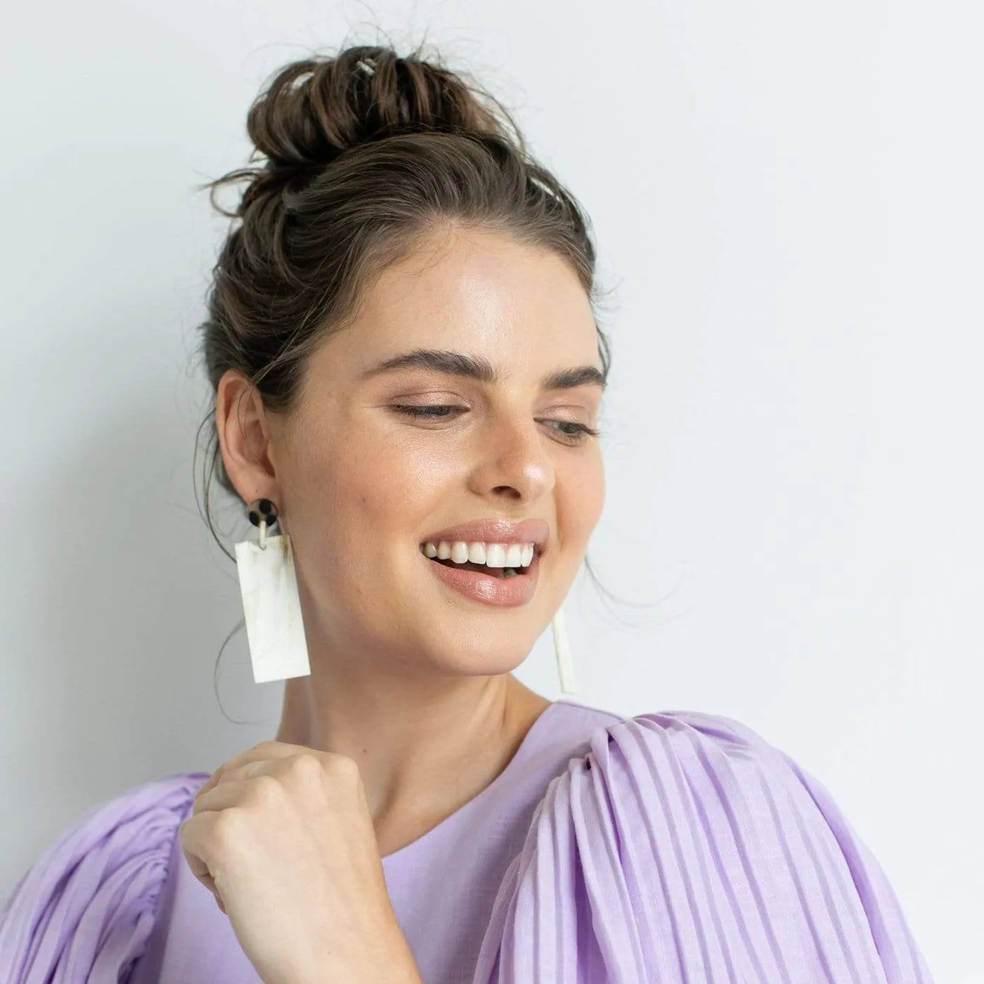 Skinny Natural Cabana Earrings
