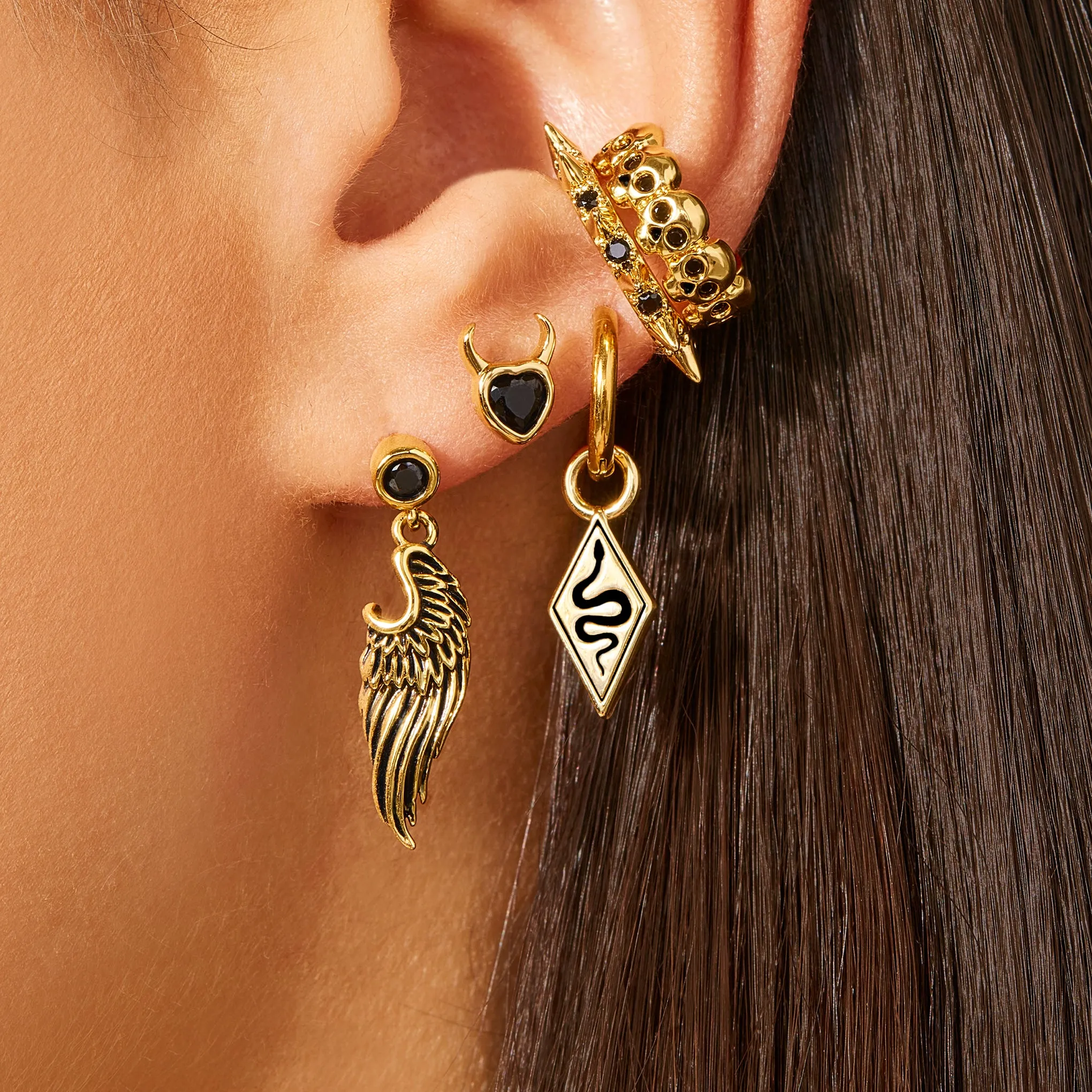 Skull Ear Cuff