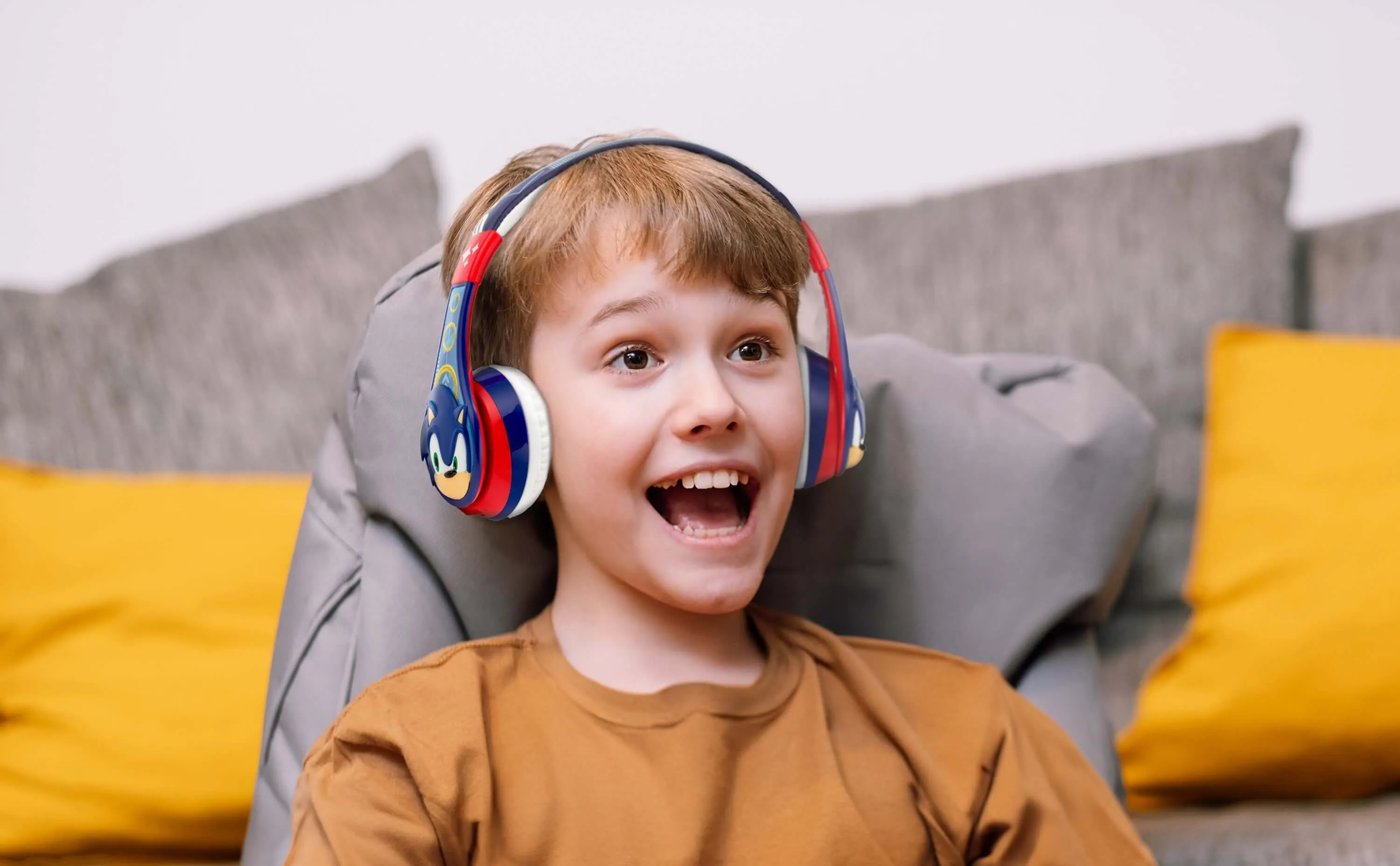 Sonic The Hedgehog Bluetooth Headphones for Kids