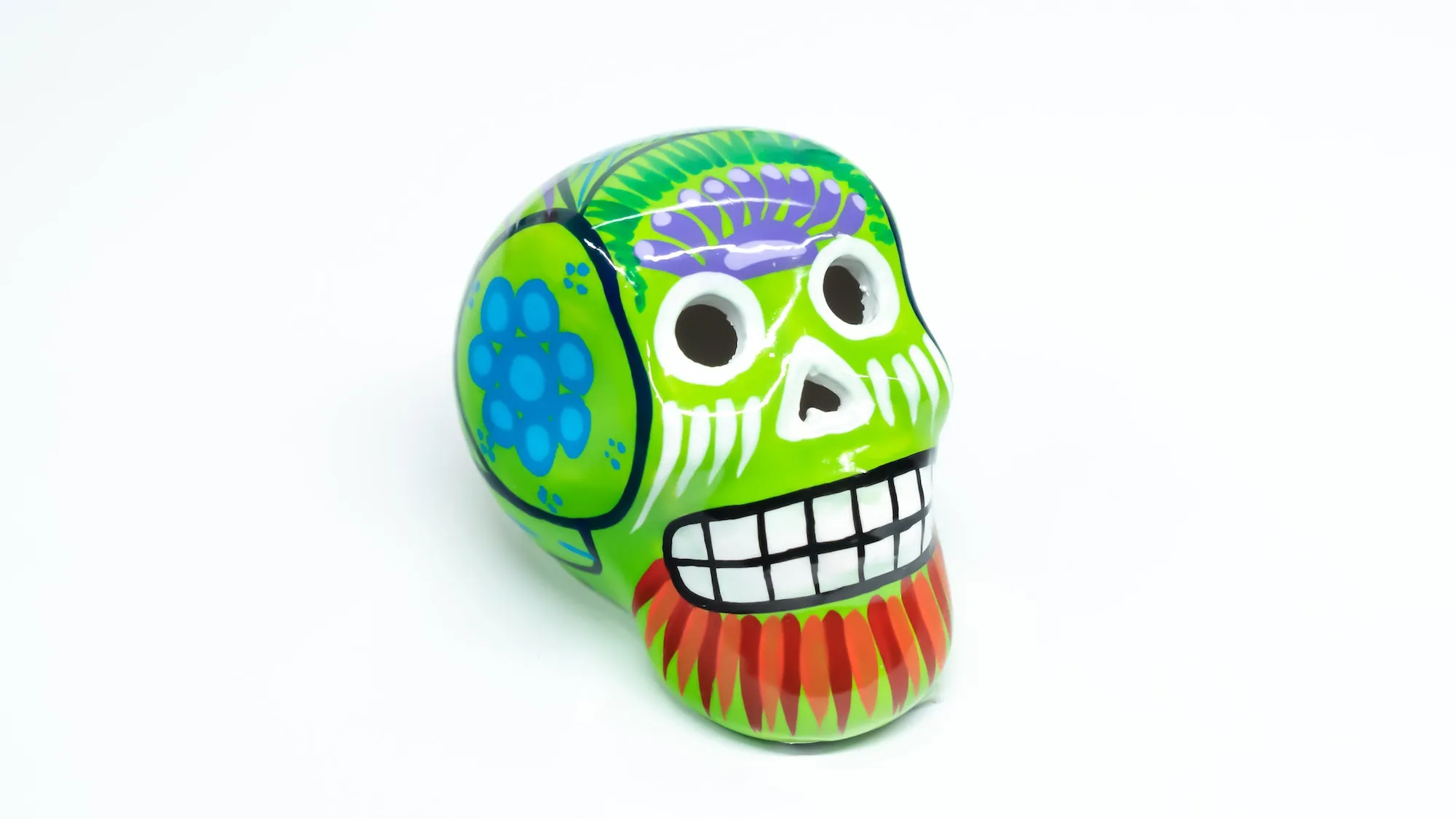 Sugar Skull Ornaments 16 Colour Collection