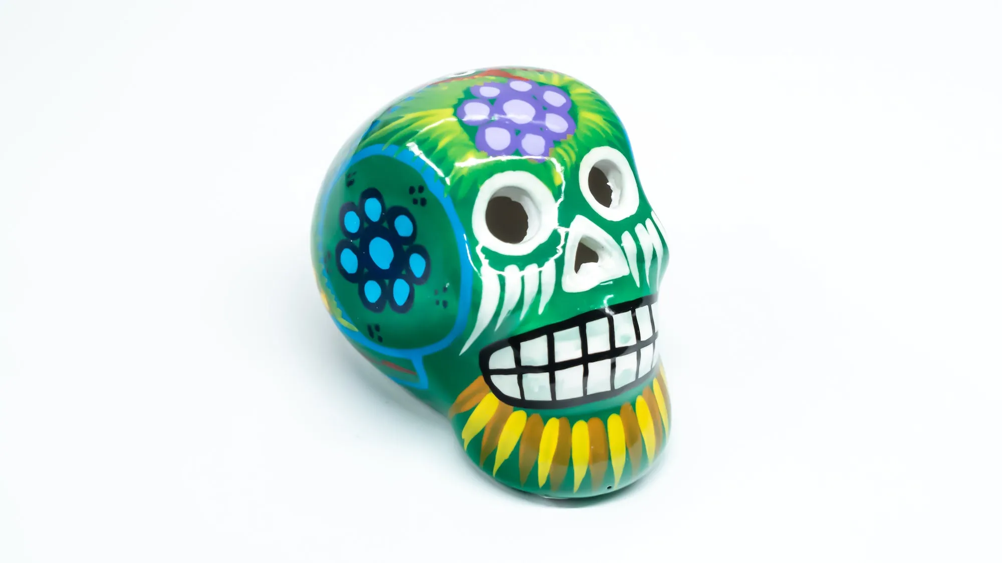 Sugar Skull Ornaments 16 Colour Collection