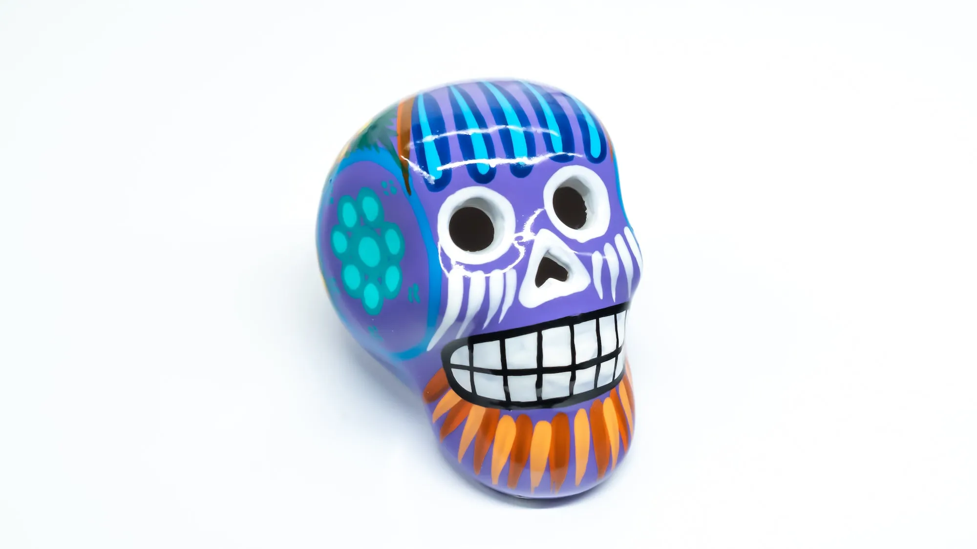 Sugar Skull Ornaments 16 Colour Collection