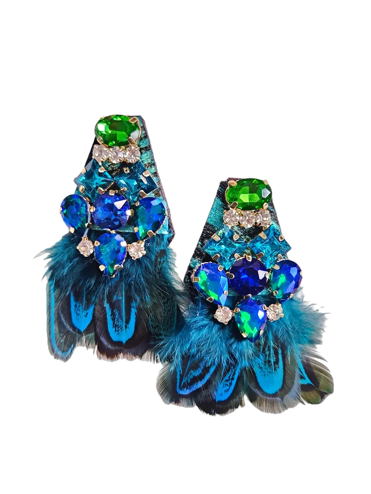 The Holiday Exclusive Feather Bling Earring Collection
