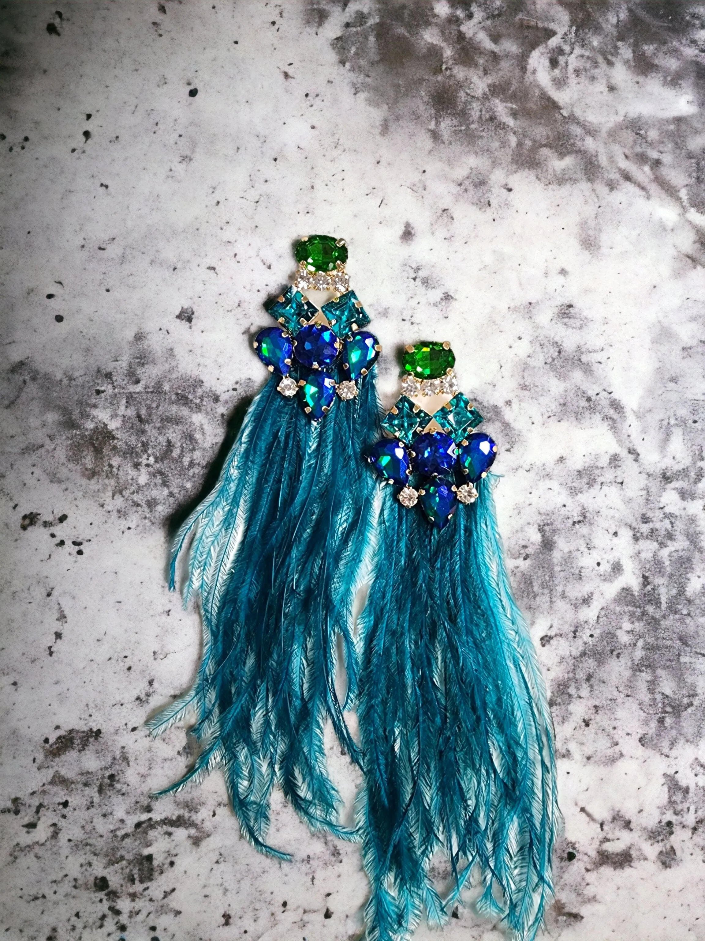 The Holiday Exclusive Feather Bling Earring Collection