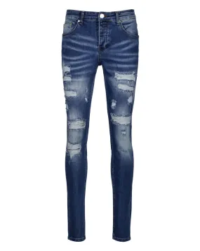 The Pacha Light Blue Ripped Jeans