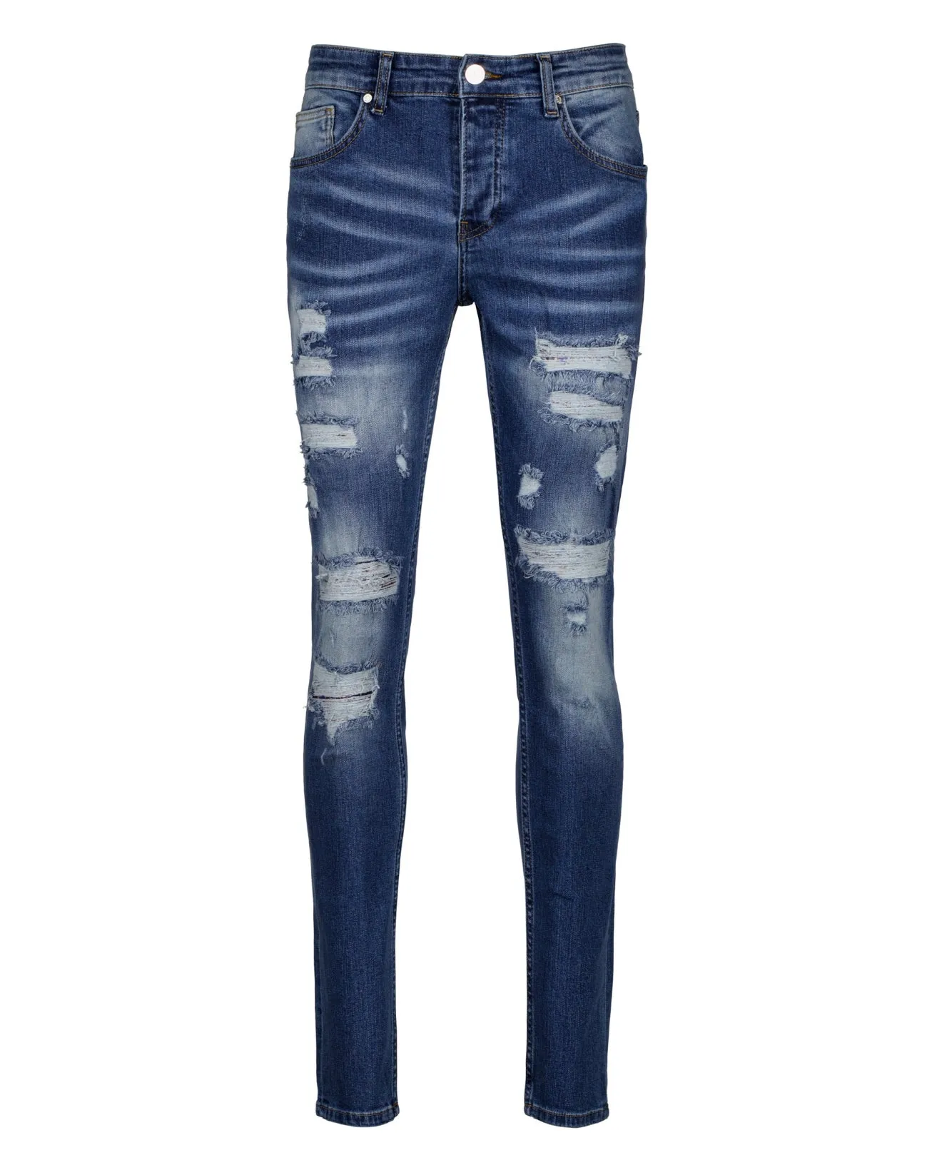The Pacha Light Blue Ripped Jeans