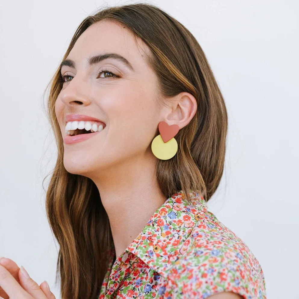 Tienda Apple Heart Earrings